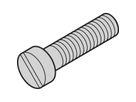 SCHROFF Assembly Part, Cheese Head Screw, M2.5 x 5, 100 pieces