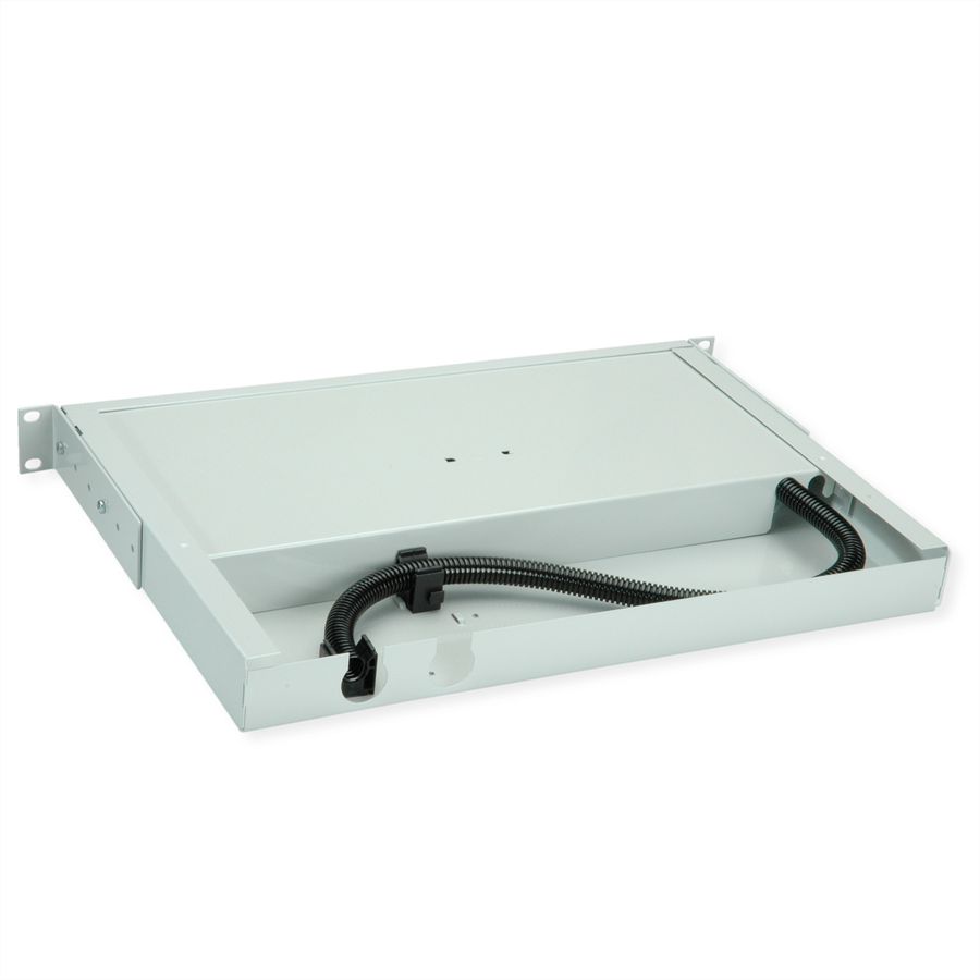 TELEGÄRTNER PROFI V LWL-Panel mit Kupplungen, 24x LC Duplex, blau, OS2