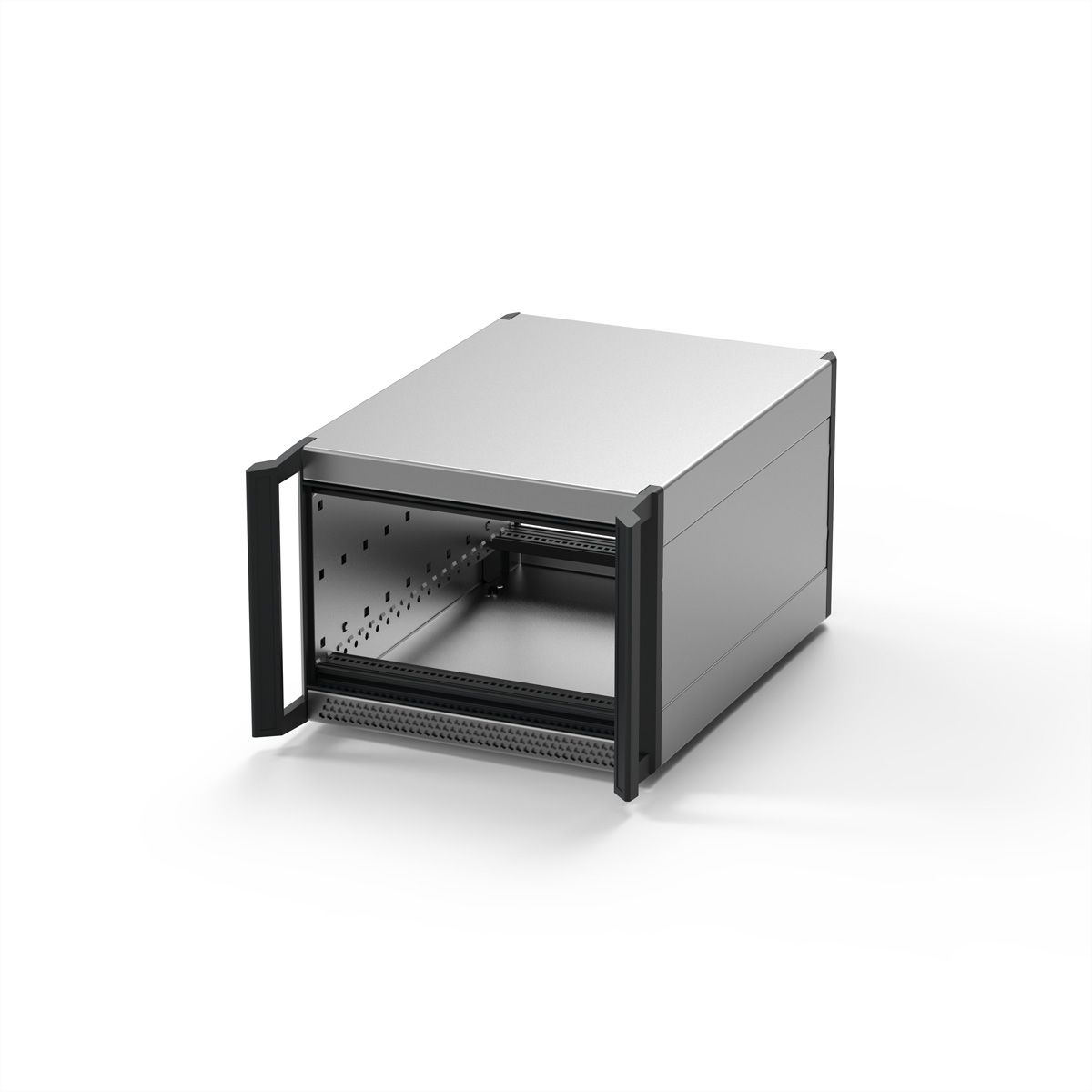 SCHROFF RatiopacPRO AIR 19" Case, Retrofittable Shielding With Handles, 3/4 U, 84 HP, 495 mm