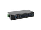 EXSYS EX-11227HMVS 7 Port USB 3.2 Gen 1 Metall HUB VIA VL811+ Chipset