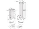 SCHROFF-insteekmodule U-profiel voor greepvorm 1, 3 HE, 4 HE, 2,5 mm, Al, geanodiseerd vooraan, geleidend achteraan