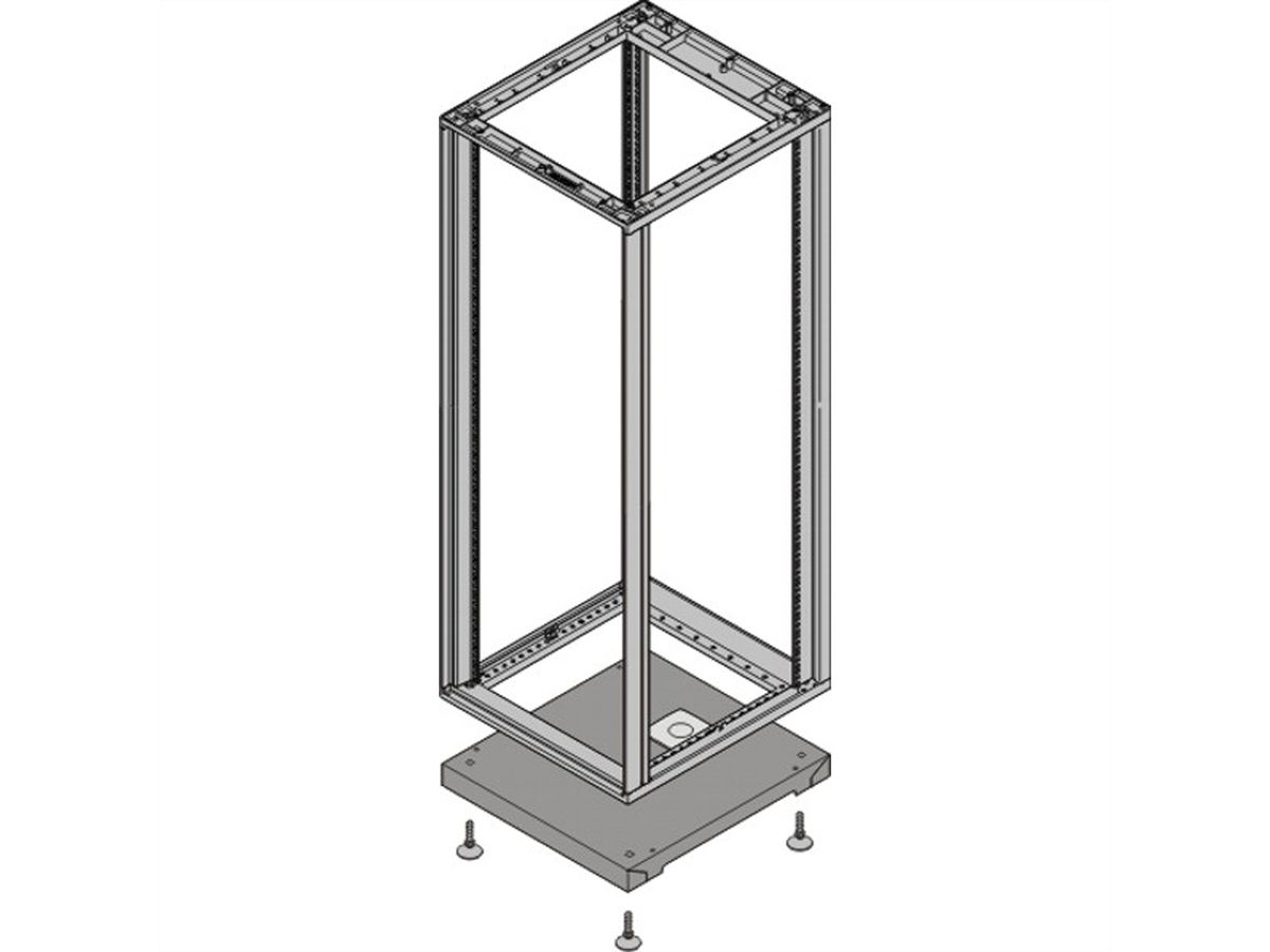 SCHROFF Novastar plint, 45H 553W 800D