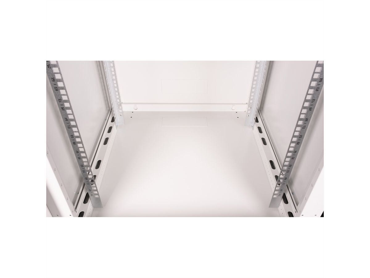 ROLINE 19-inch wandbehuizing Basic Plus 12U, 600x600 BxT grijs