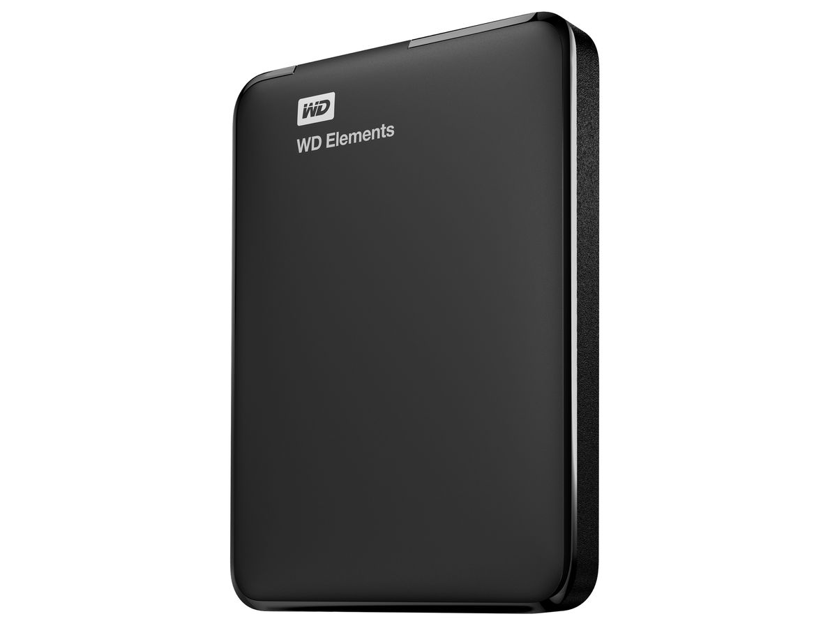 Western Digital WD Elements Portable 2.5 Inch externe HDD 1.5TB, Zwart