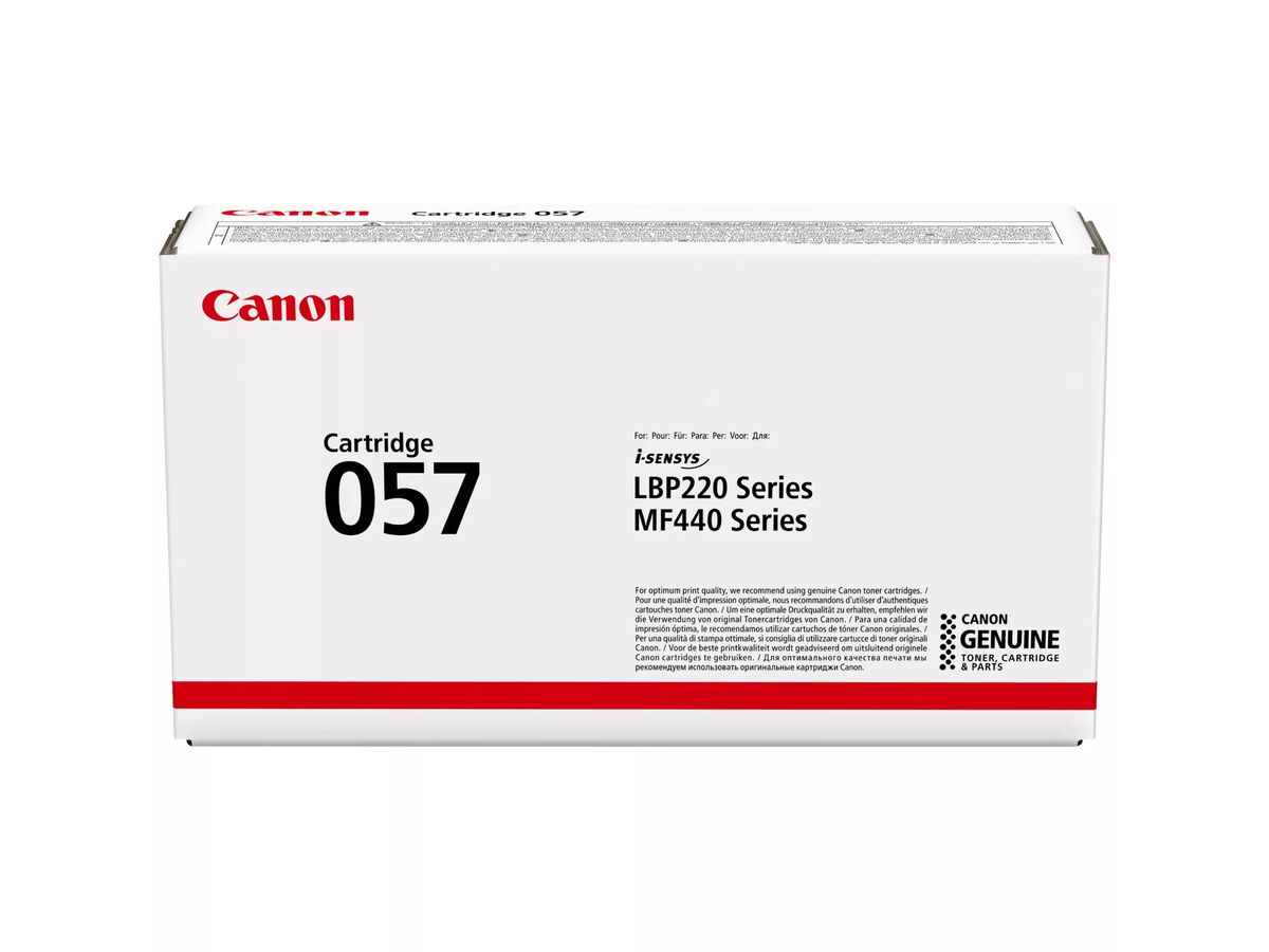 Canon 057 tonercartridge 1 stuk(s) Origineel Zwart