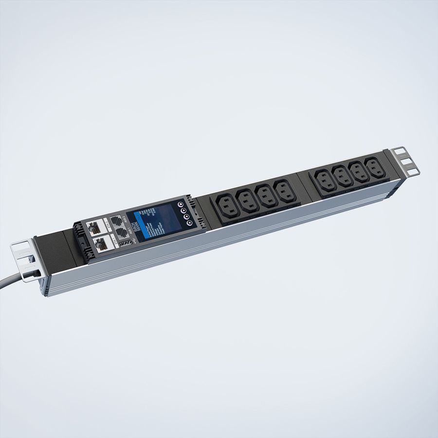 BACHMANN BN ESSENTIAL Metered 19’ 8xC13, L=2.0m CEE7/7