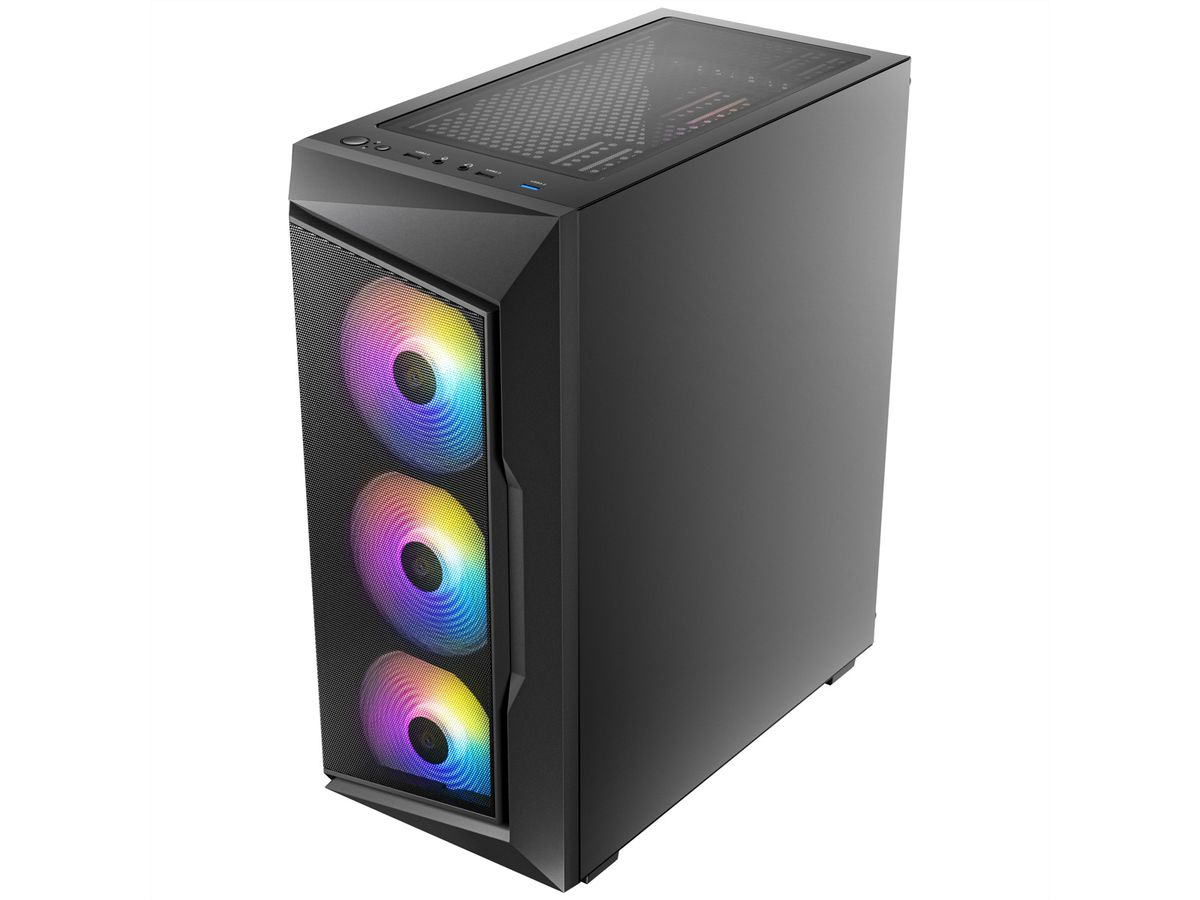 ANTEC AX61 Elite PC case Midi Tower Gaming ATX, black