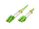 ROLINE Fibre Optic Jumper Cable, 50/125 µm, LC/LC, OM5, green, 1 m