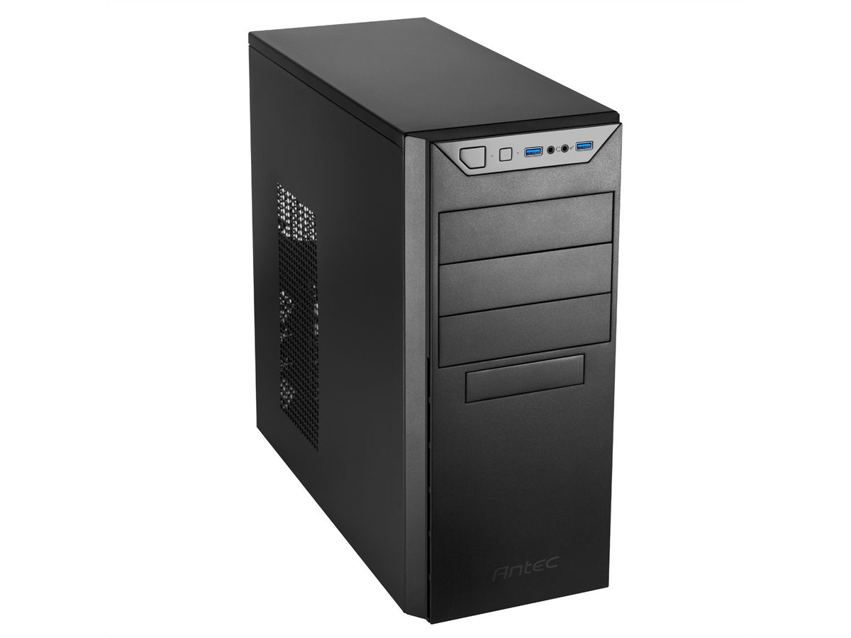 ANTEC VSK 4000B-U3/U2 Tower PC Gehäuse ATX, schwarz