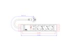 BACHMANN CONNECT LINE 3xprotective contact, ÜSS