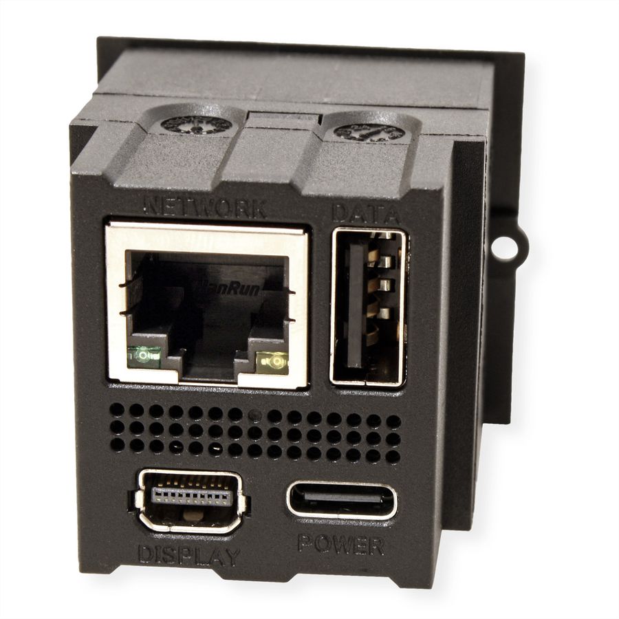 BACHMANN module poortreplicator 2x USB, RJ45, Mini DisplayPort, USB-C, PowerDelivery