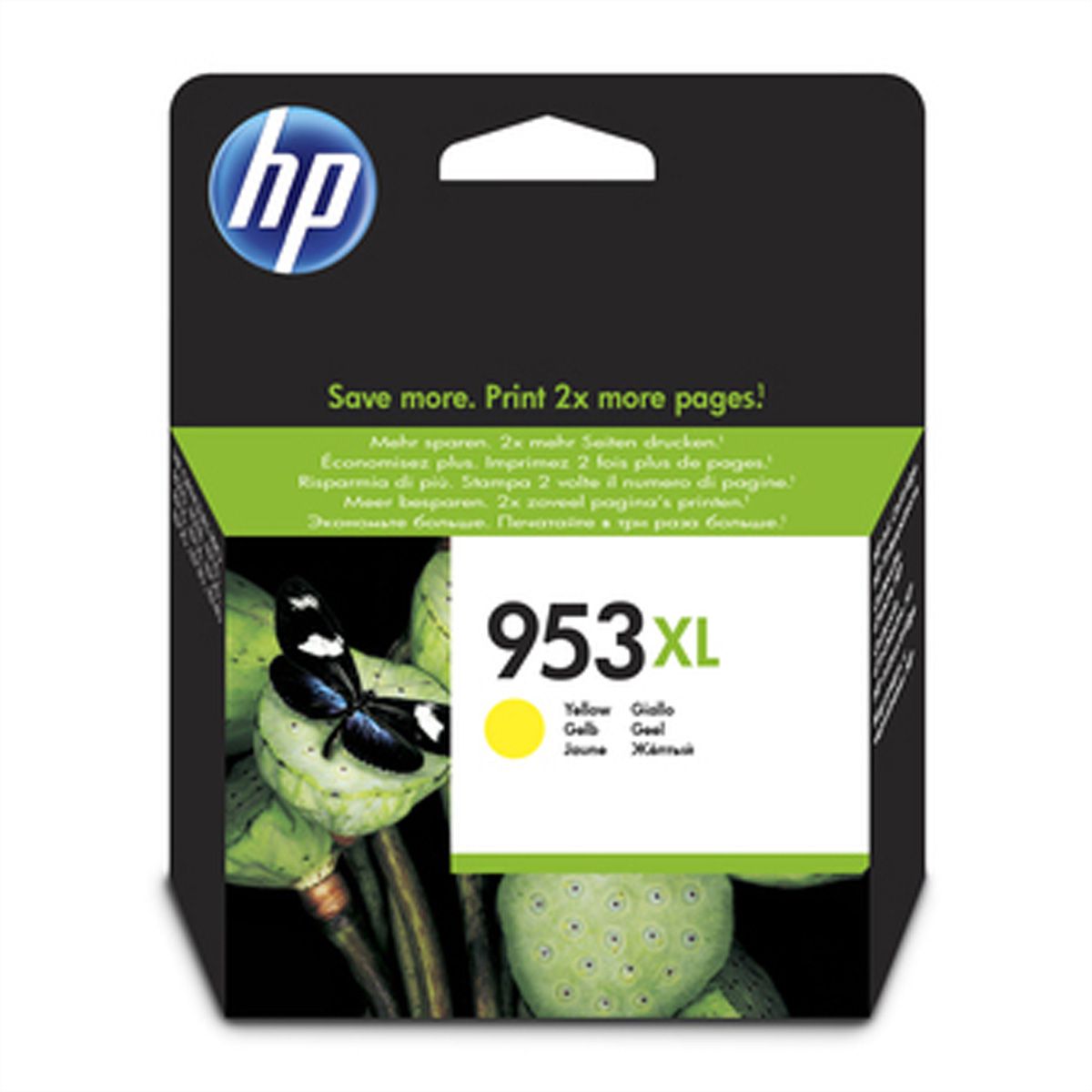 F6U18AE, Nr. 953XL, Druckpatrone, yellow für HP-OfficeJet Pro 8210 / 8218