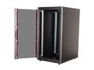 ROLINE 19-inch netwerkkast Basic 22 U, 600x800 BxD Glazen deur zwart