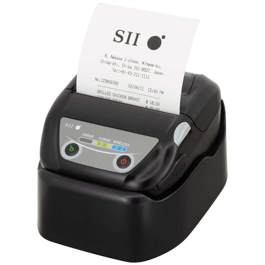 SEIKO MP-B30 mobiler Etikettendrucker, Bluetooth USB