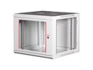 ROLINE 19-inch wandbehuizing Basic Plus 9U, 600x600 BxT grijs