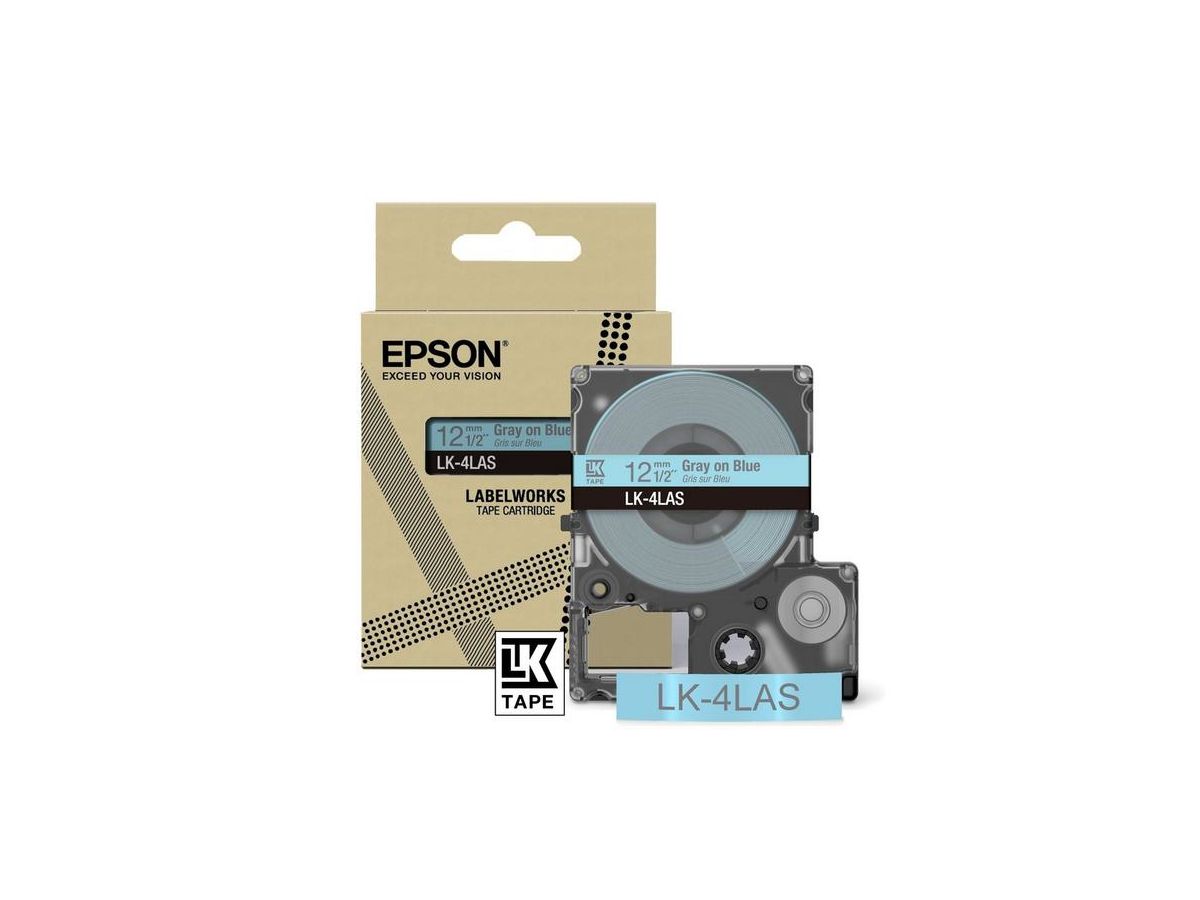 Epson LK-4LAS Grijs, Lichtblauw