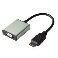 VALUE adapterkabel HDMI naar VGA+3,5 mm audio (stereo)