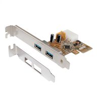 EXSYS EX-11082-2 USB 3.2 Gen1 PCIe 2x USB 3.0 extern