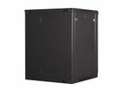 VALUE 19-Zoll Wandgehäuse 15HE, 600x600mm schwarz, Bausatz