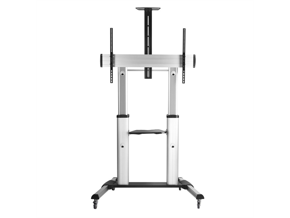 ROLINE LCD/TV Mobile Cart, up to 100 kg, silver