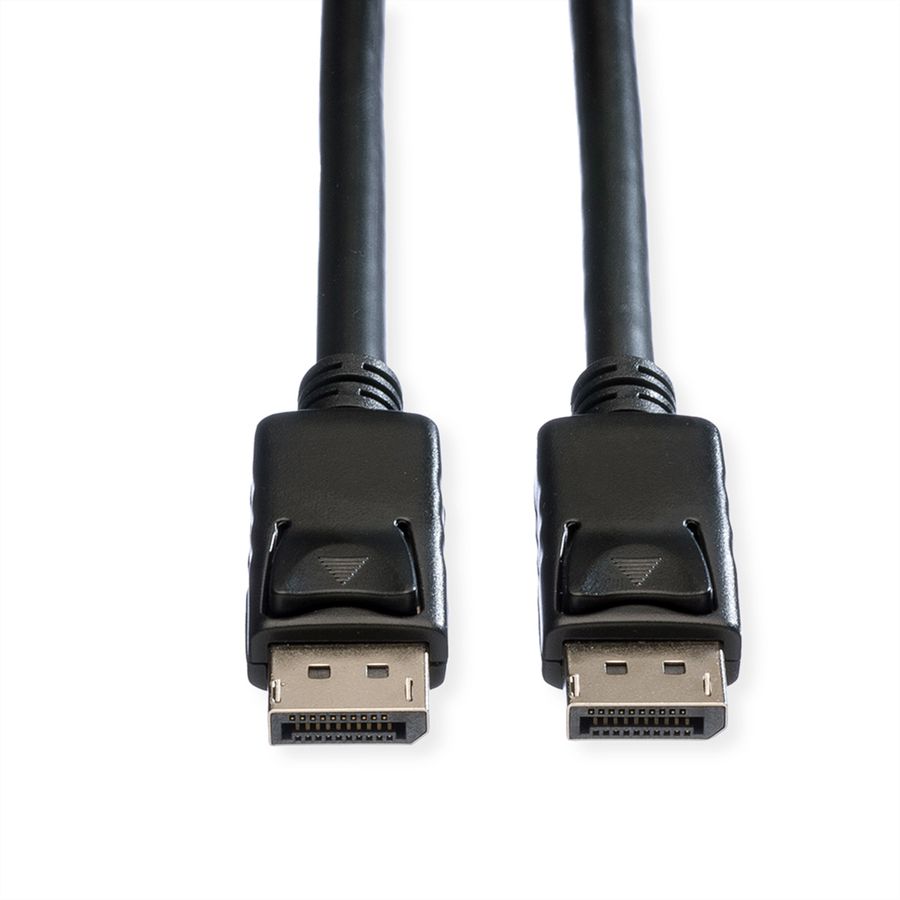 ROLINE DisplayPort v1.2 Cable, TPE, DP-DP, M/M, black, 1.5 m