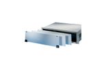 SCHROFF Inpac voorpaneel, 3 HE, 2,5 mm, Al, geanodiseerd, onbehandelde randen