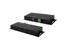 EXSYS EX-1184HMVS-2 4-Port Metall USB 3.2 Gen1 inkl. verschraubbares Kabel Surge Protection