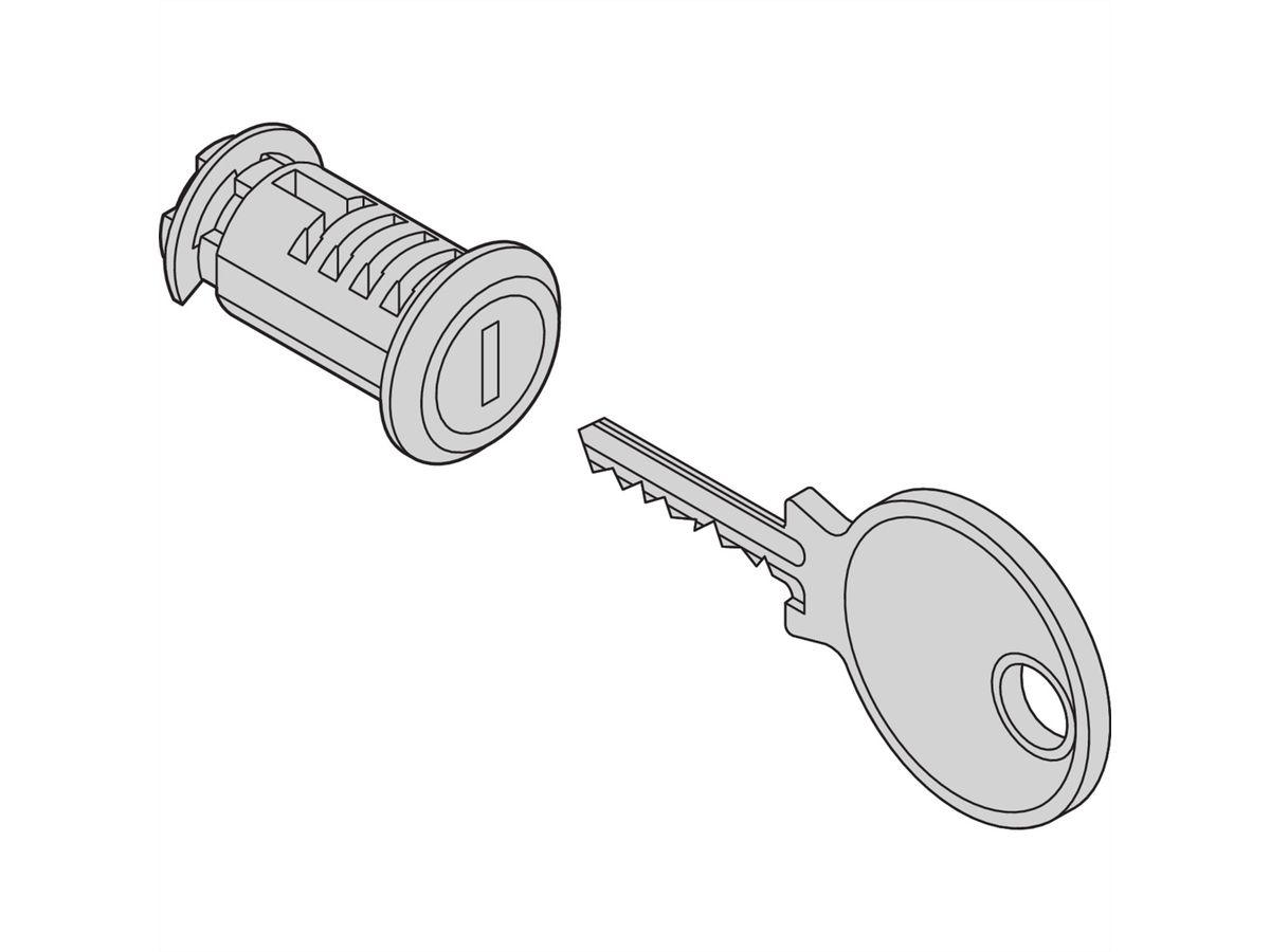 SCHROFF Novastar Panel Lock for Side Panel