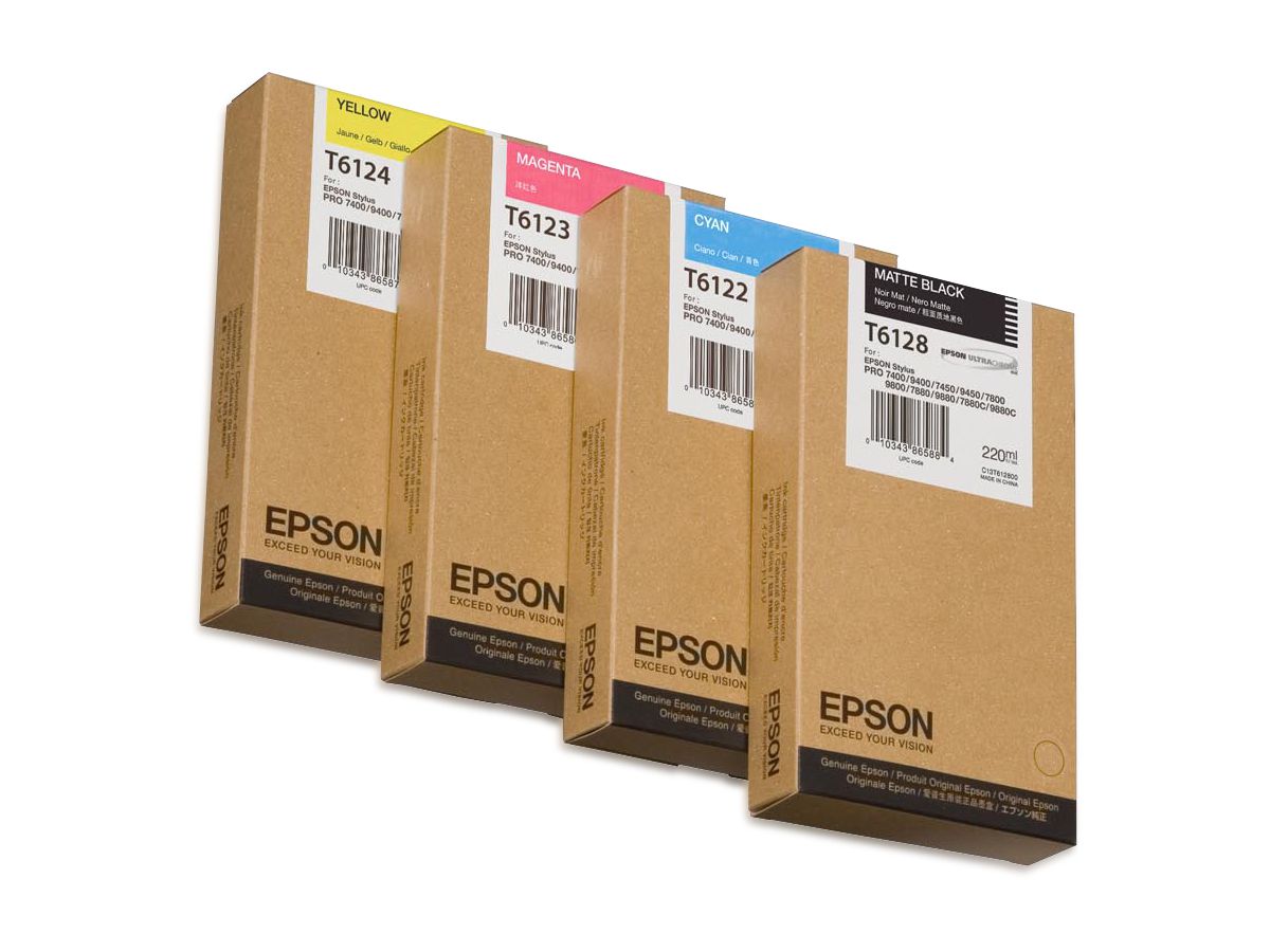 Epson inktpatroon Magenta T612300 220 ml