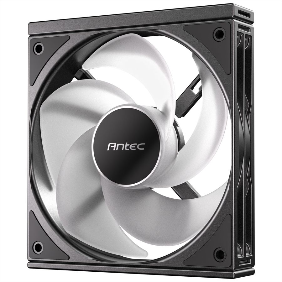 ANTEC C120 ARGB Fan Reverse PC Case Fan 120mm 3-in-1-Pack, black