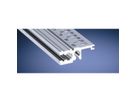 SCHROFF horizontale rail, voorzijde, type L-OD, licht, zonder lip, 1000 mm