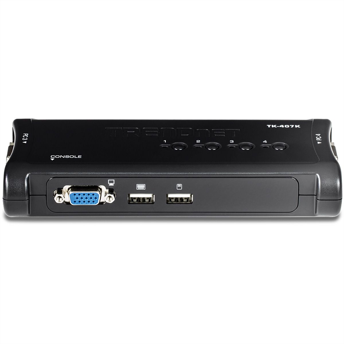 TRENDnet TK-407K KVM-switch 4-poorts USB-kit