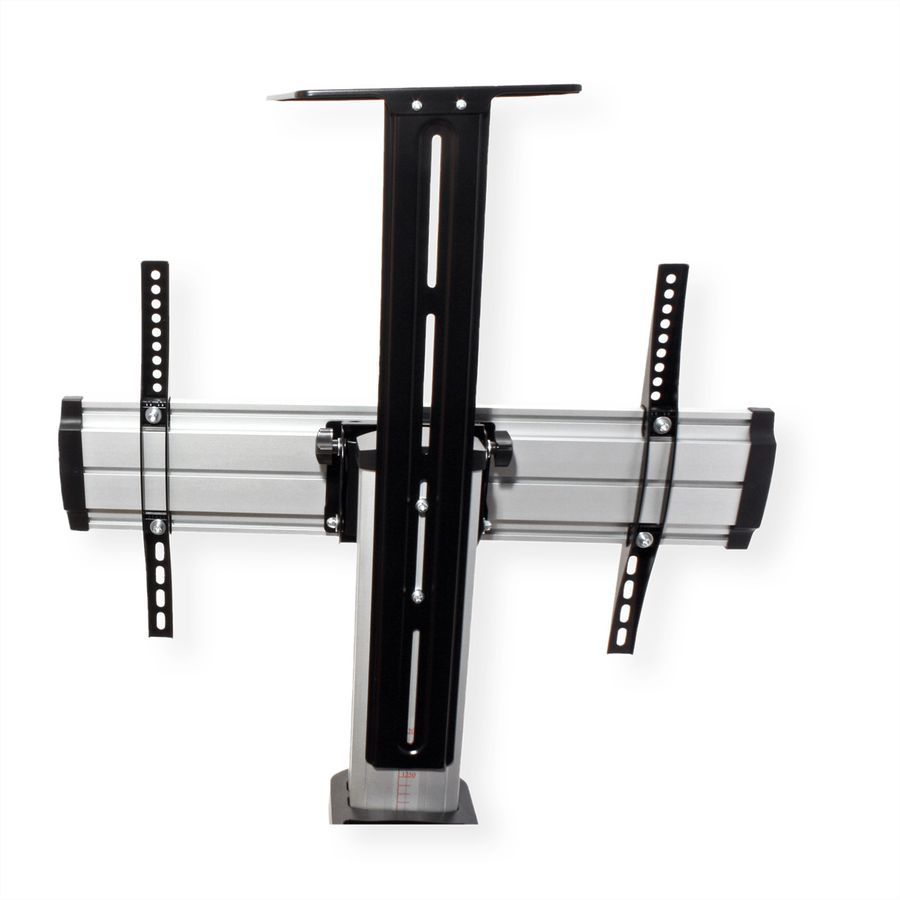 ROLINE LCD/TV Mobile Cart, up to 50kg, silver