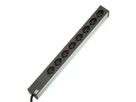 BACHMANN 19" Steckdosenleiste, 8xT23 Buchsen, Schweiz (CH)