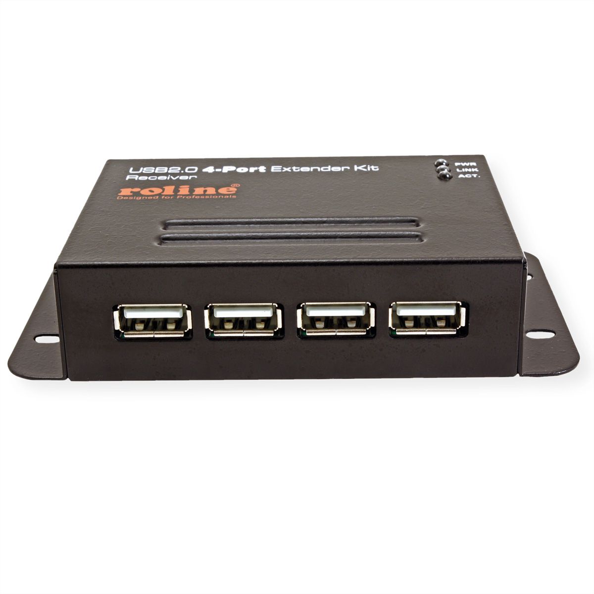 ROLINE USB 2.0 verlenging via RJ45, 4x USB, max. 50m
