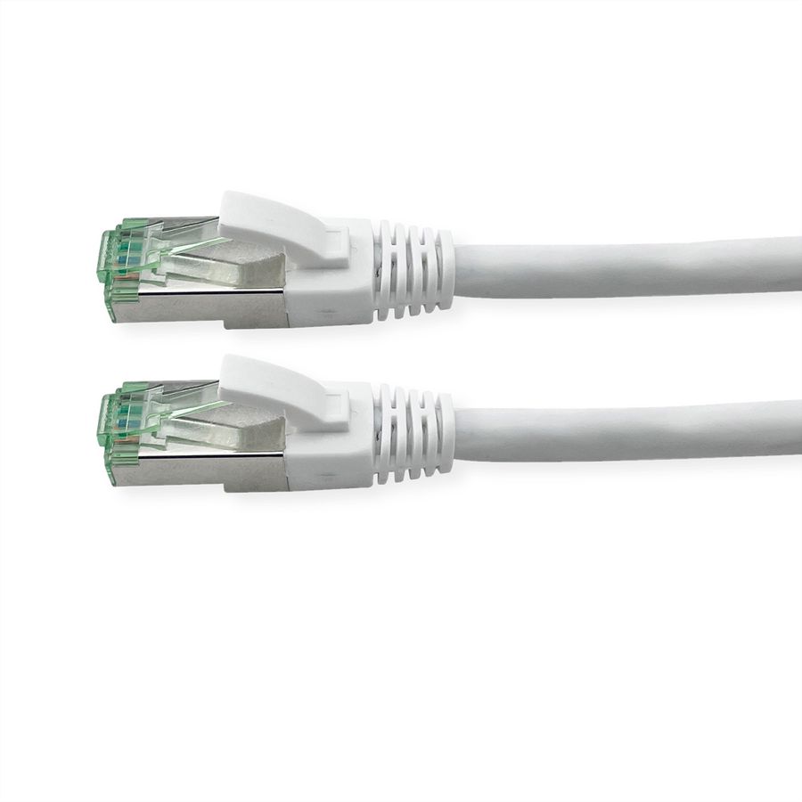 ROLINE RM Patchkabel Cat.6A S/FTP (PiMF), wit, 5 m