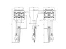 BACHMANN garden socket outlet with earth spike