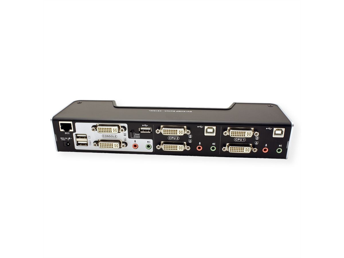 ATEN CS1642A KVM Switch Dual-View DVI, USB, Audio, USB-Hub, 2 Ports