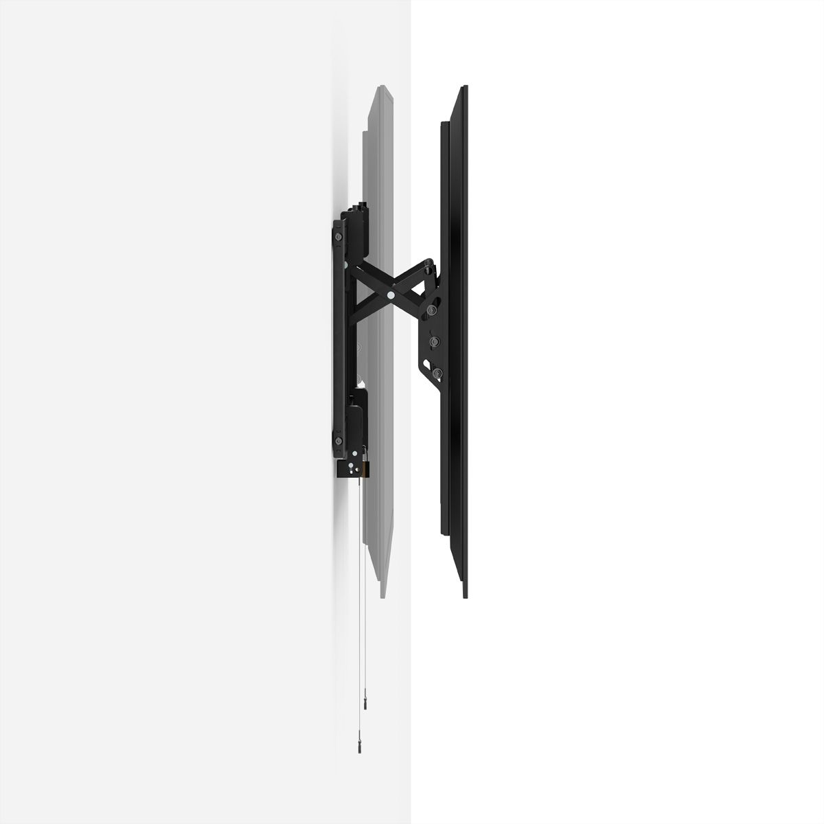 VALUE TV-Wandhalterung, hochbelastbar, ausziehbar, neigbar, <80 kg, <266,7 cm (105"), 1000 x 600
