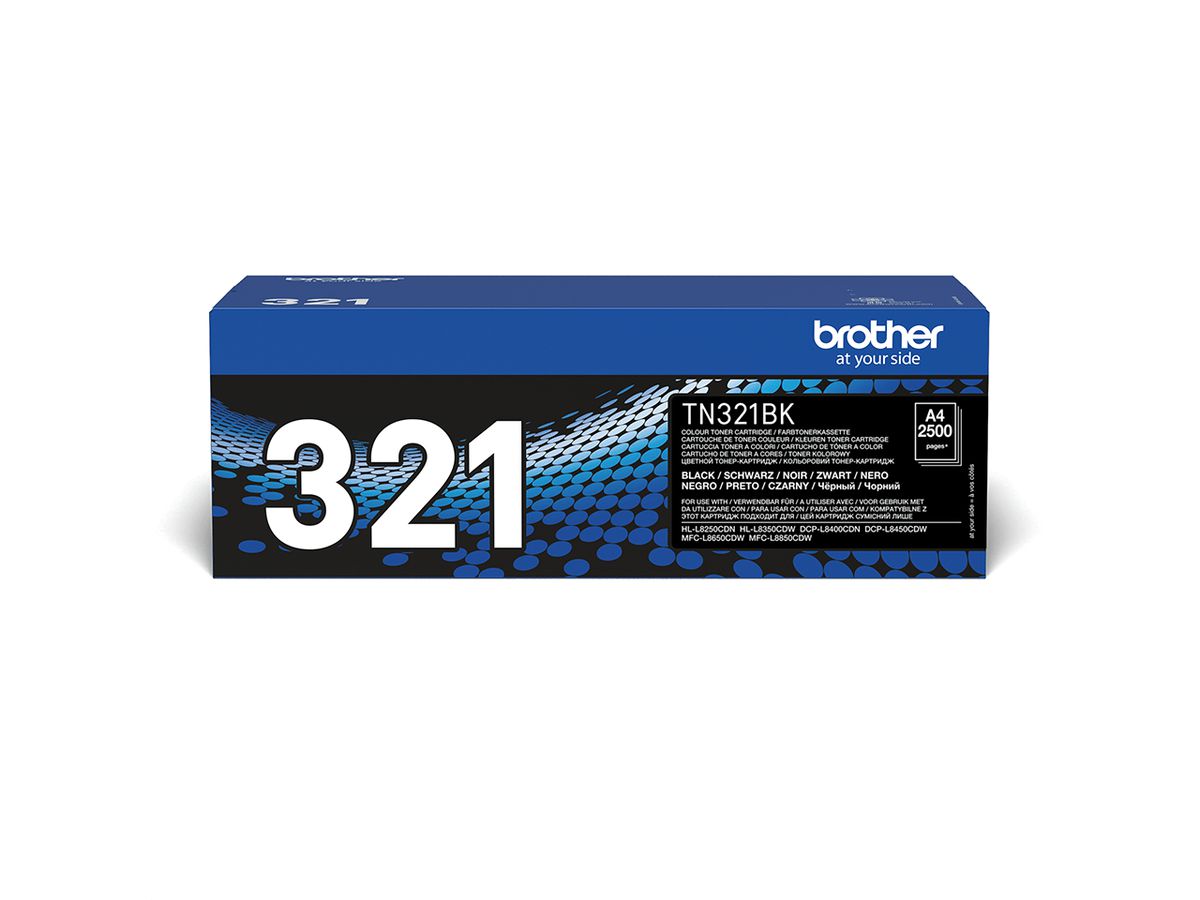 Brother TN-321BK tonercartridge 1 stuk(s) Origineel Zwart