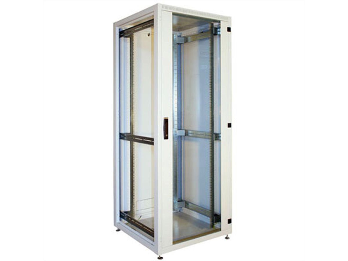 CONTEG RI7 ISeven IT-kast 21 U, 600 x 600 mm, grijs