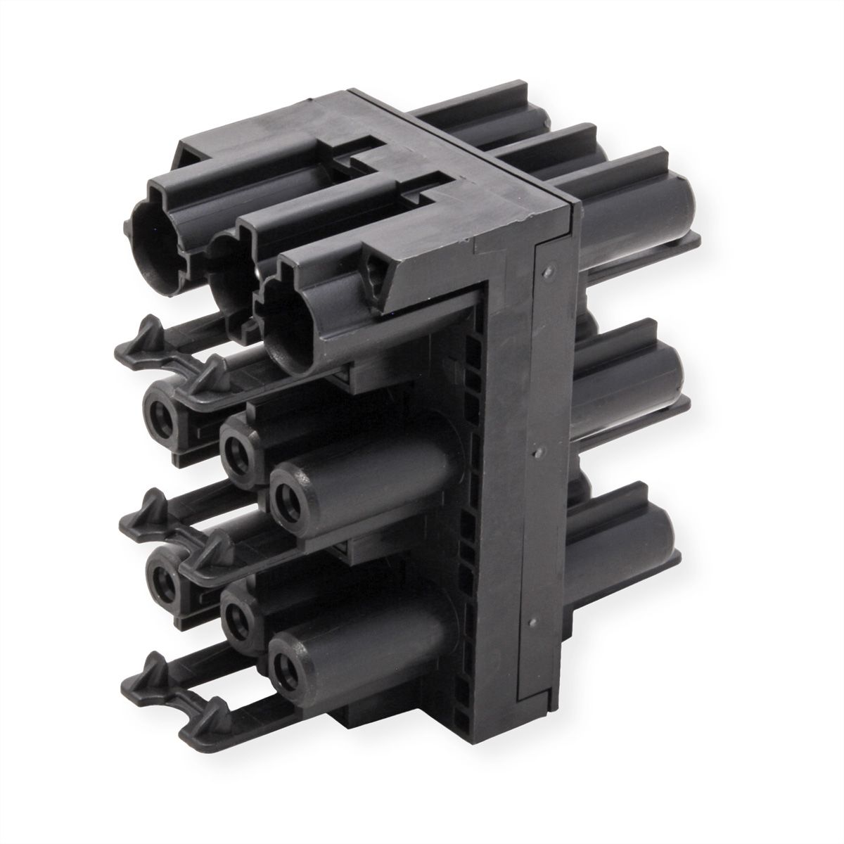 BACHMANN T verdeler GST18 3-polig, GST18 1x In 5x Uit