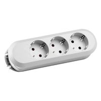 BACHMANN SMART 3xCEE7/3 white without supply cable