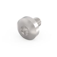 SCHROFF Kruiskopschroef, Torx, GND-functie, staal verzinkt, M4 × 6 mm, 100 stuks