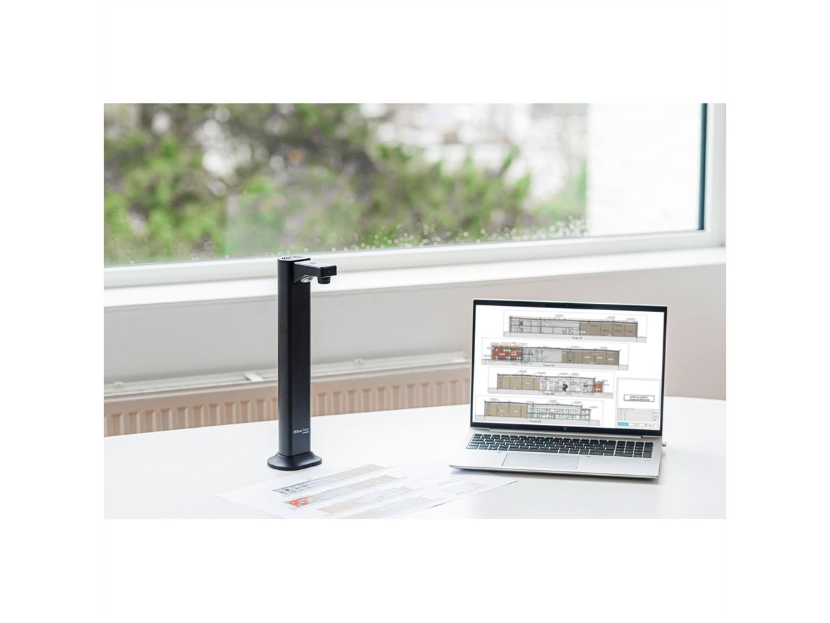IRIScan Desk 7 Business A3 Dokumentenscanner, Mobiler Desktop-Kamerascanner