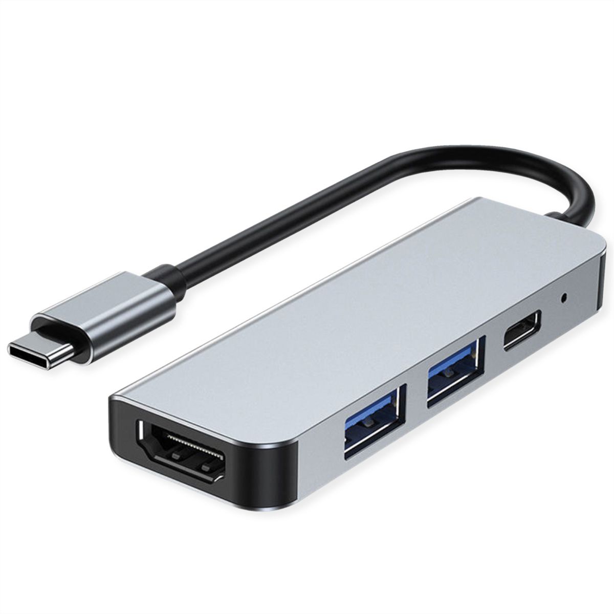 VALUE USB Type C dockingstation, HDMI 4K, 2x USB A + Type C PD