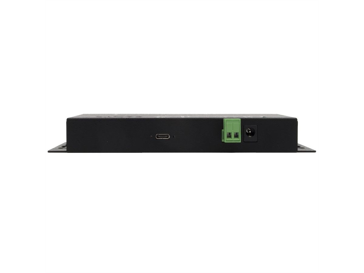 EXSYS EX-1191HMVS-PD 4-Port-USB-3.2 Gen 1 Metall HUB mit USB-PD Aufladung