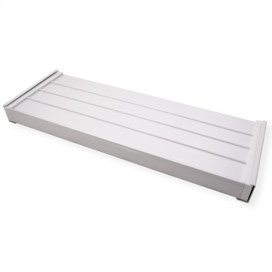 VALUE Ultra-Slim Underdesk Mount Storage Drawer, 758 mm width, white