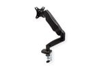 VALUE LCD Monitor Stand Pneumatic, Desk Clamp, Pivot, 5 Joints, black