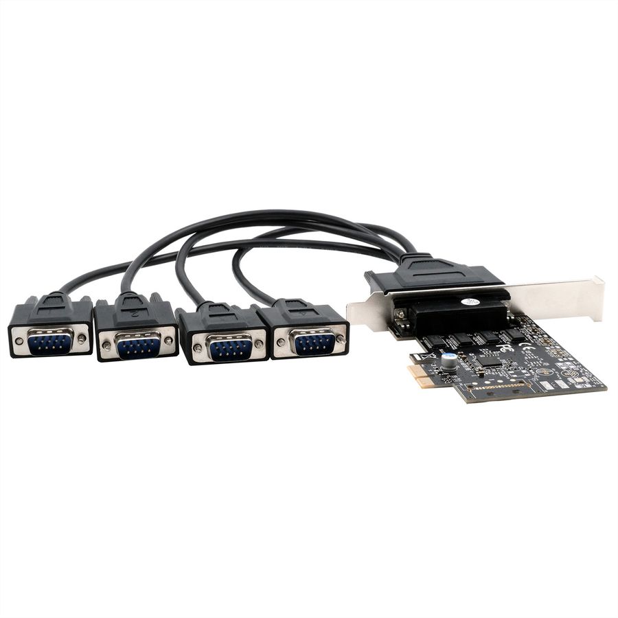 EXSYS EX-46024 4S Seriell RS-232 PCIe Karte